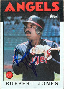 Ruppert Jones Autographed 1986 Topps #464