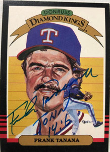 1985 Donruss #220 Frank Tanana UER VG Texas Rangers - Under the Radar Sports