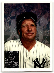 1996 Topps #7 Mickey Mantle COMM VG New York Yankees 