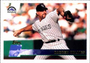 1996 Topps #51 Darren Holmes VG Colorado Rockies 