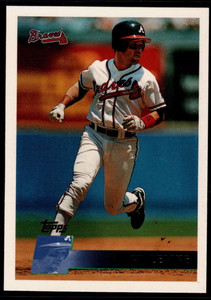 1996 Topps #83 Mark Lemke VG Atlanta Braves 