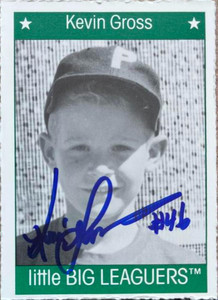 Kevin Gross Autographed 1991 More Little Big Leaguers #NNO