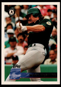  1990 Topps Baseball #690 Mark McGwire Oakland