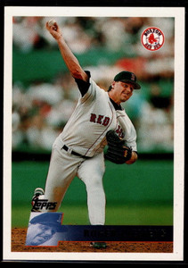 1996 Topps #197 Roger Clemens VG Boston Red Sox 