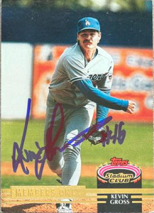 Kevin Gross Autographed 1992 Stadium Club Members Only #NNO