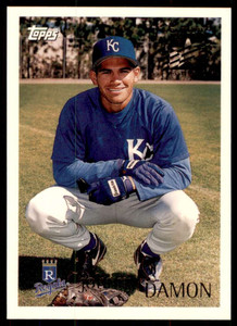 1996 Topps #215 Johnny Damon VG Kansas City Royals 