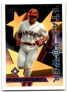 Ivan Rodriguez 1996 Donruss #350 Texas Rangers Baseball Card