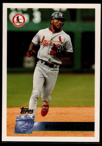 1996 Topps #256 Bernard Gilkey VG St. Louis Cardinals 