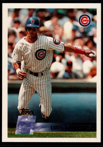 1996 Topps #278 Luis Gonzalez VG Chicago Cubs 