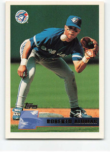 1996 Topps #289 Roberto Alomar VG Toronto Blue Jays 