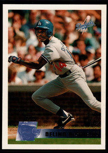 1996 Topps #312 Delino DeShields VG Los Angeles Dodgers 