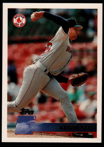1996 Topps #332 Aaron Sele VG Boston Red Sox 