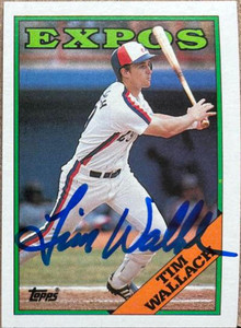 Tim Wallach Autographed 1988 Topps #560