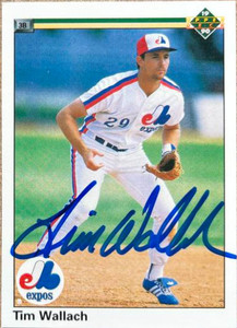 Tim Wallach Autographed 1990 Upper Deck #273