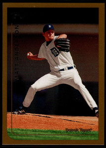 1999 Topps #21 Matt Anderson VG Detroit Tigers 