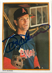Doug DeCinces Autographed 1987 Topps All-Star Set Collector's Edition (Glossy Send-Ins) #52 