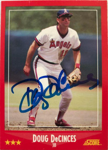 Doug DeCinces Autographed 1988 Score #239