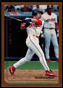 1999 Topps #152 Omar Vizquel VG Cleveland Indians 