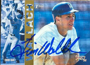 Tim Wallach Autographed 1994 Score Select #139