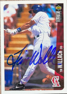 Tim Wallach Autographed 1996 Collector's Choice #486