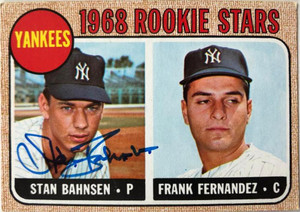 Stan Bahnsen Autographed 1968 Topps #214 