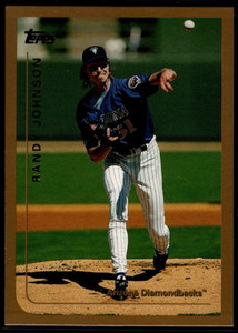 SOLD 65076 1999 Topps #418 Randy Johnson VG Arizona Diamondbacks 