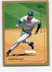 1999 Topps #80 Jose Canseco VG Toronto Blue Jays 