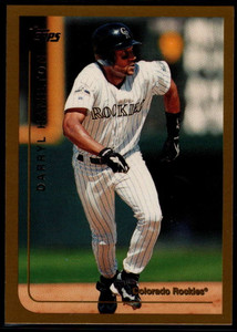 1999 Topps #289 Darryl Hamilton VG Colorado Rockies 
