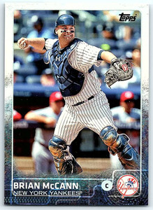 2015 Topps #17 Brian McCann NM New York Yankees 