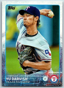 2015 Topps #50 Yu Darvish NM Texas Rangers 
