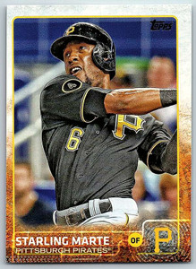 2015 Topps #79 Starling Marte NM Pittsburgh Pirates 