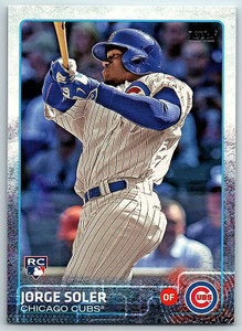 2015 Topps #108 Jorge Soler NM RC Rookie Chicago Cubs 