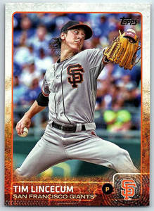 2015 Topps #138 Tim Lincecum NM San Francisco Giants 