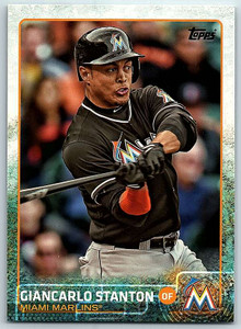 2015 Topps #150 Giancarlo Stanton NM Miami Marlins 