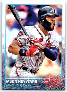 2015 Topps #181 Jason Heyward NM Atlanta Braves 