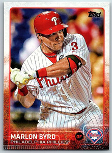 2015 Topps #187 Marlon Byrd NM Philadelphia Phillies 