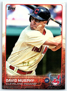 2015 Topps #194 David Murphy NM Cleveland Indians 