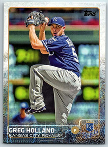 2015 Topps #216 Greg Holland NM Kansas City Royals 
