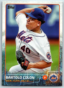 2015 Topps #244 Bartolo Colon NM New York Mets 