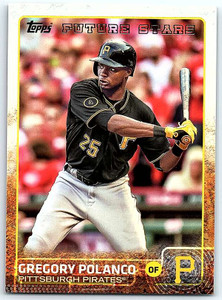 2015 Topps #253 Gregory Polanco Future Star NM Pittsburgh Pirates 