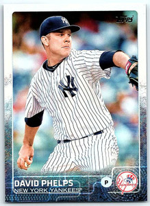2015 Topps #278 David Phelps NM New York Yankees 