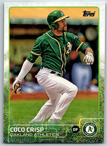 2015 Topps #279 Coco Crisp NM Oakland Athletics 