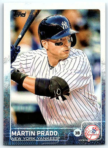 2015 Topps #302 Martin Prado NM New York Yankees 
