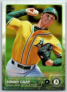 2015 Topps #305 Sonny Gray NM Oakland Athletics 