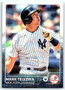 2015 Topps #307 Mark Teixeira NM New York Yankees 