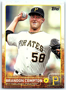 2015 Topps #345 Brandon Cumpton NM Pittsburgh Pirates 