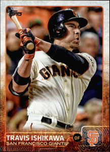 2015 Topps #364 Travis Ishikawa NM San Francisco Giants 