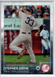 2015 Topps #381 Stephen Drew NM New York Yankees 