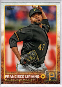2015 Topps #388 Francisco Liriano NM Pittsburgh Pirates 