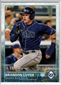 2015 Topps #392 Brandon Guyer NM Tampa Bay Rays 